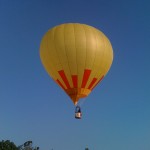 Yellow Hot Air Balloon